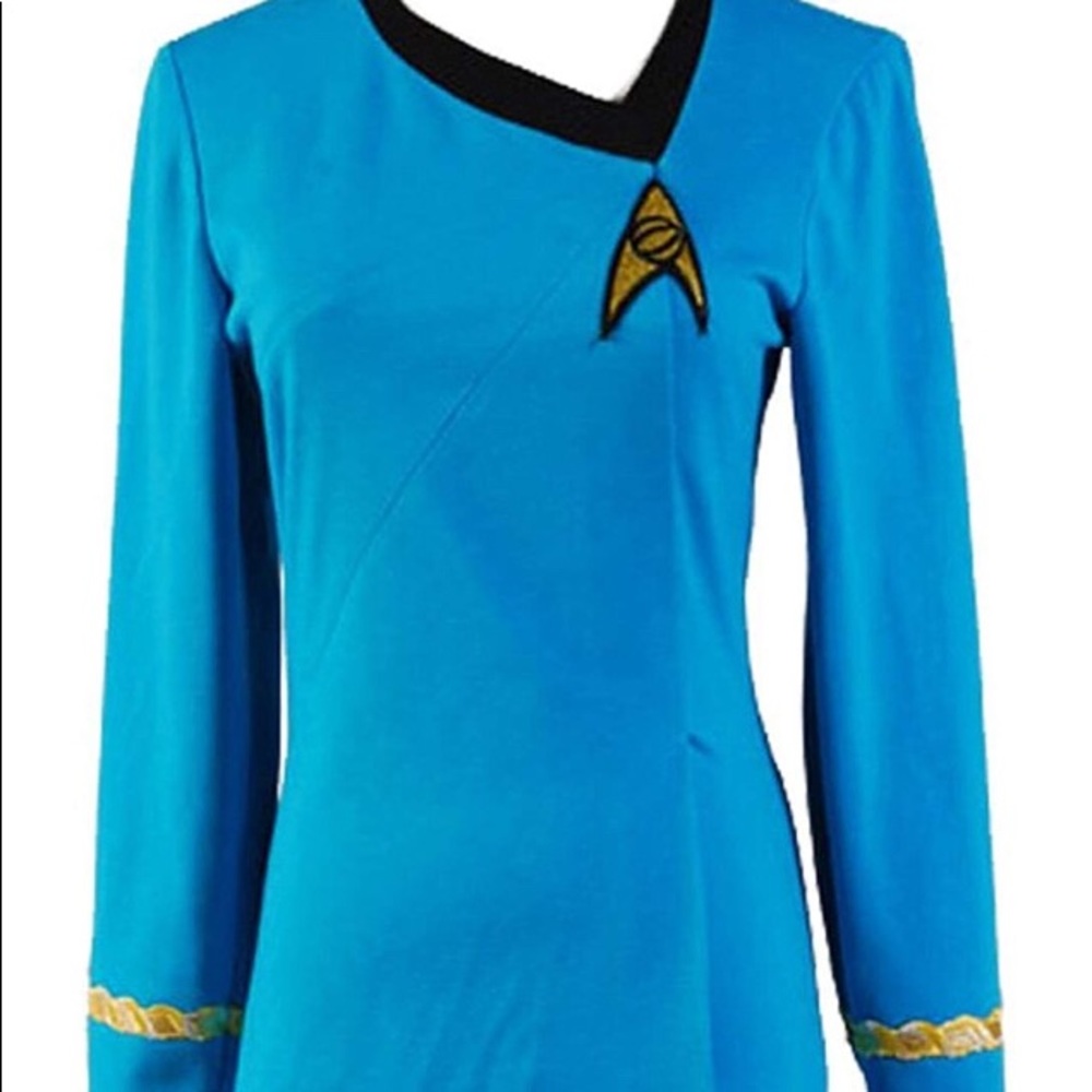 Blue Star Trek Dress 14-16
